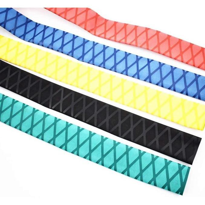 ZHAMBIRE KARET BAKAR JORAN PANCING HEATSRINK TUBE PANJANG 1 METER HITAM