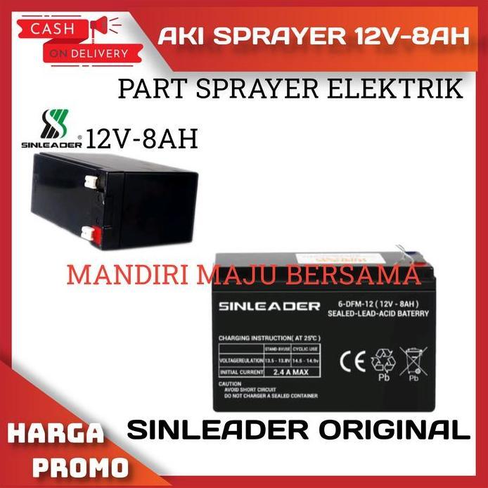 Aki sprayer elektrik 12v 8ah / Aki kering 12v 8AH / Aki Tangki Sprayer