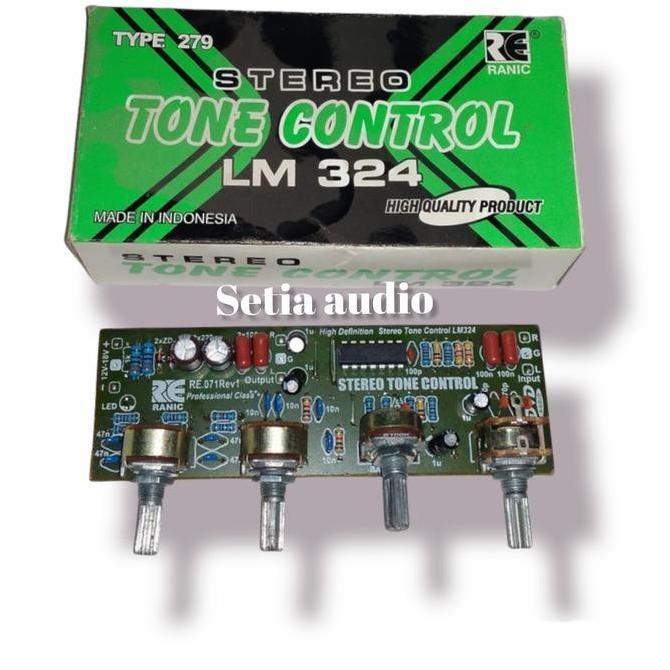 KOQOZIE kit tone control stereo balance Lm 324