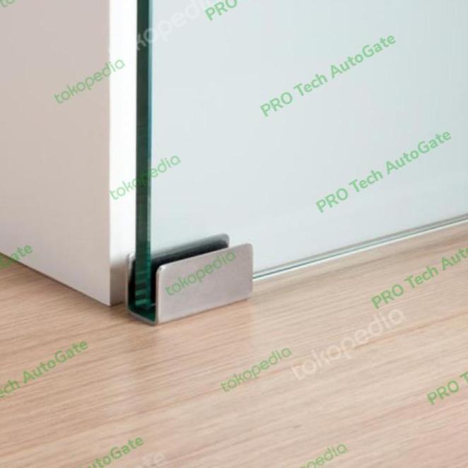 sliding door guide floor Stopper pintu kaca bawah murah