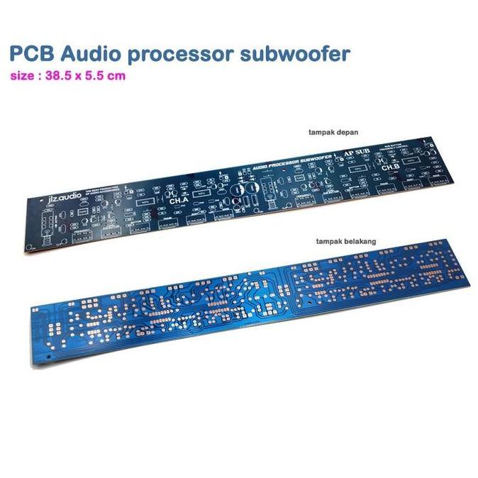 ZHAMBIRE PCB AUDIO PROCESSOR SUBWOOFER PLUS FREQUENCY