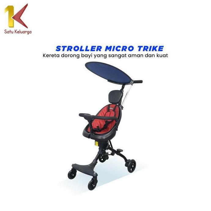 NILKAN [COD] SK C540 Stroller Lipat Travelling Perlengkapan Bayi Micro Trike Kereta Dorong Roda 4 Ba