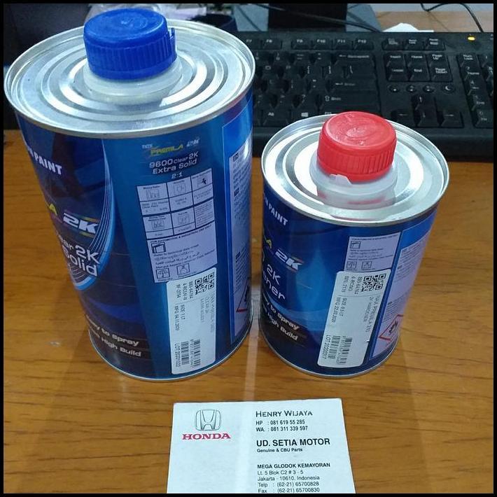 DISKON PREMILA 9600 TOP COAT CLEAR HARDENER 1,5L SET ORIGINAL NIPPON PAINT 