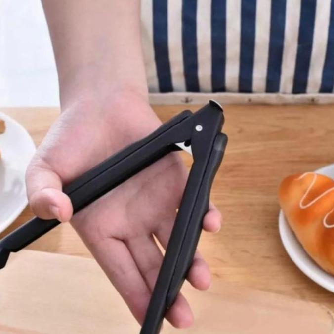 Capitan Makanan Stainless Steel Tebal / Pencapit Makanan