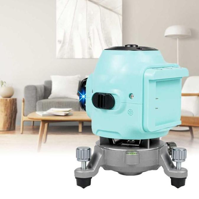 LETTER1 Laser 12 Line 3D Sinar Hijau Laser Leveling Waterpass Meteran Level 3D