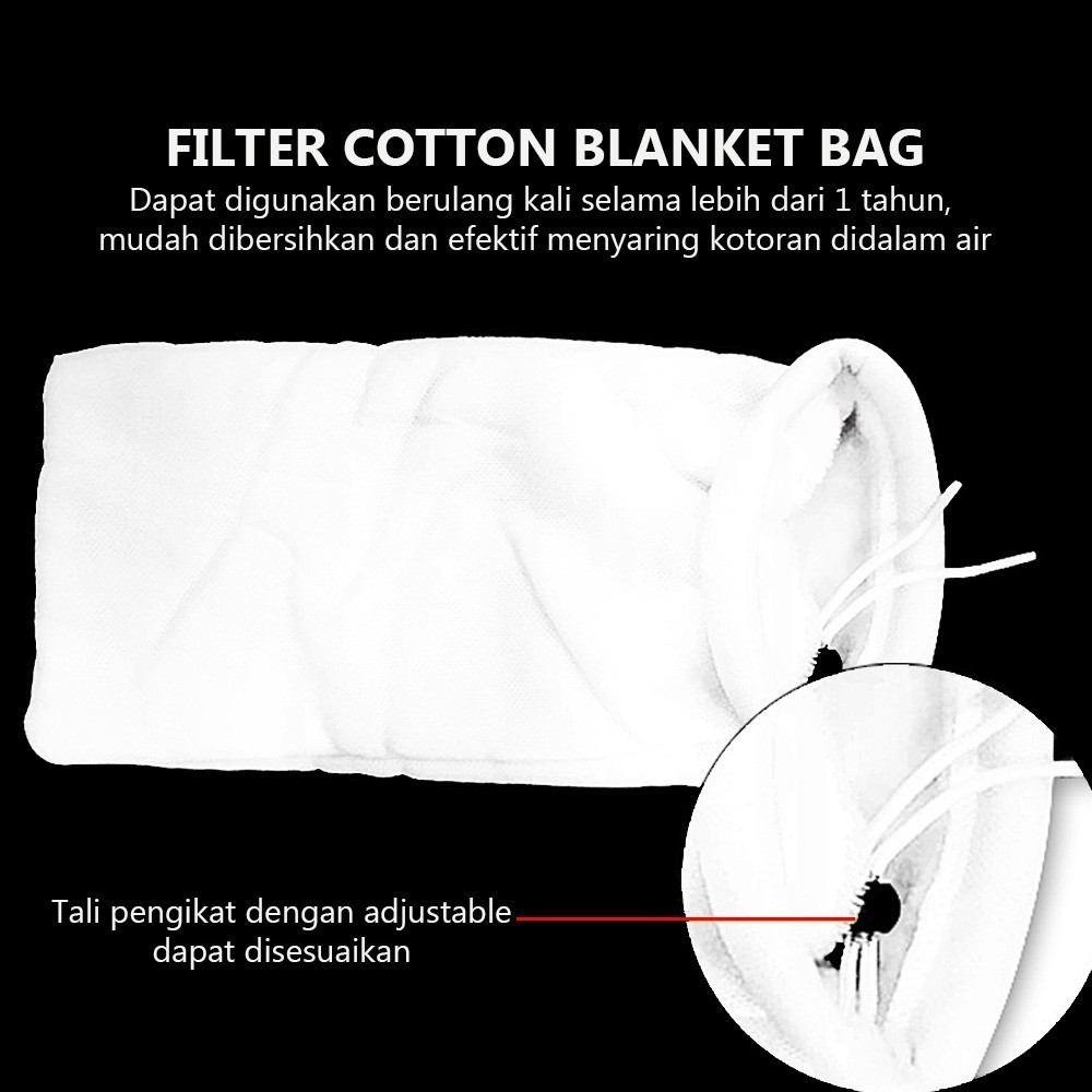 Honeycomb Filter Bag Untuk Sump Filter Akuarium Air Tawar & Laut