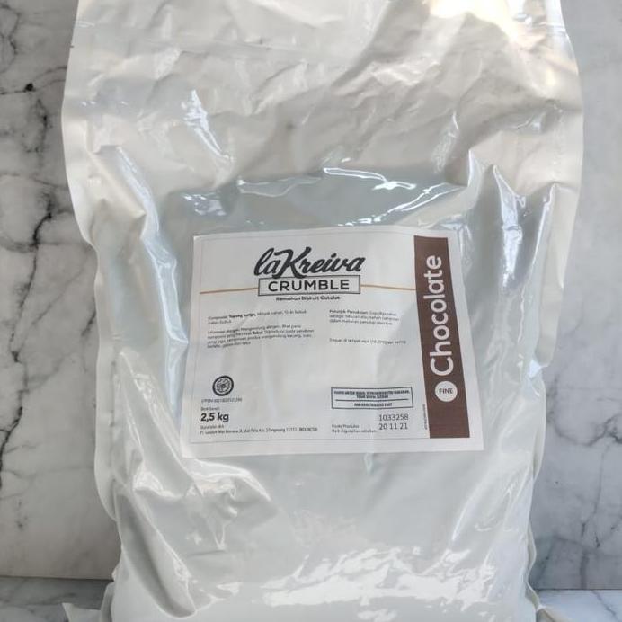 Chocolate Coklat Crumble Crumb La Kreiva 1Kg