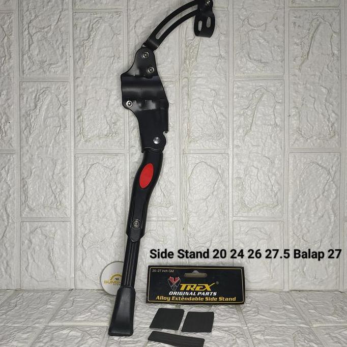 Jagang Samping Sepeda TREX Model Koba Alloy Adjustable Standar Parkir MTB Federal CTB 26 27.5