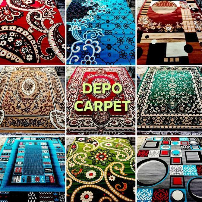 Ready MODERNO & ALMAYA 260x330 Karpet Permadani Moderno seri Minimalis dan Almaya rumbay seri Klasik