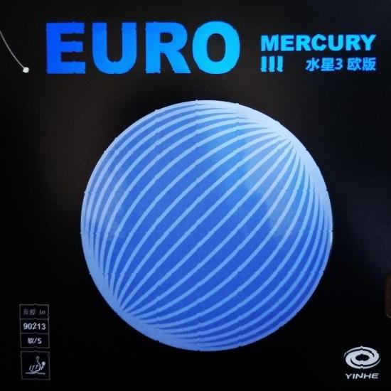 Karet Bat Tenis Meja Pingpong Yinhe Mercury 3 Euro Soft