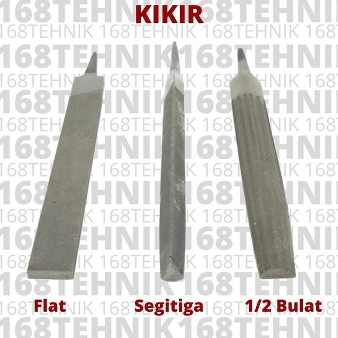 KIKIR TANPA GAGANG BENTUK SETENGAH BULAT / DIAMOND FILE TANPA GAGANG / KIKIR INTAN TANPA GAGANG / KI