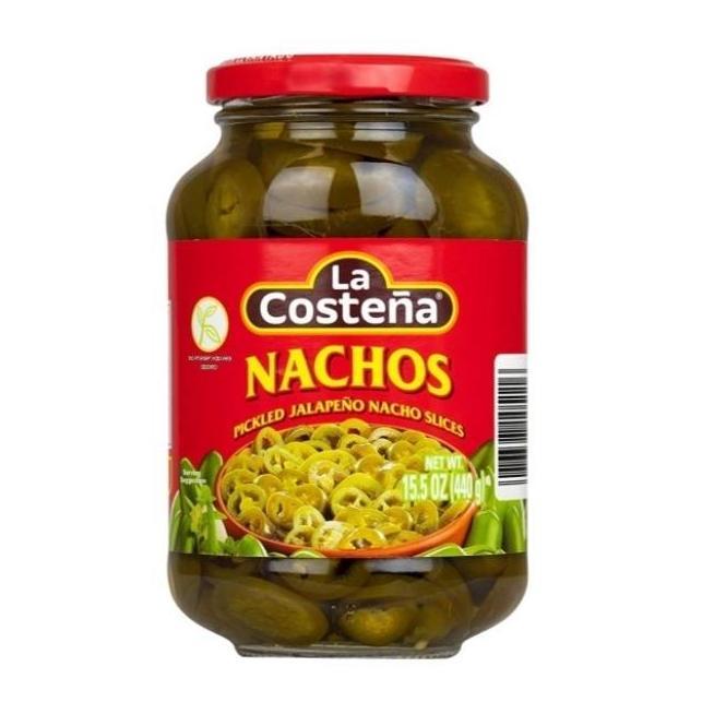 la costena jalapeno nacho slice pickles nachos 440gr