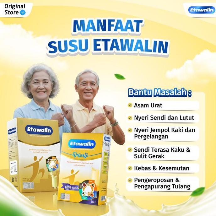 [PROMO PAYDAY] 1 - 3 Box ETAWALIN _ ORIGINAL RESMI  _ Bantu Masalah Sendi dan Tulang _  Minuman Susu