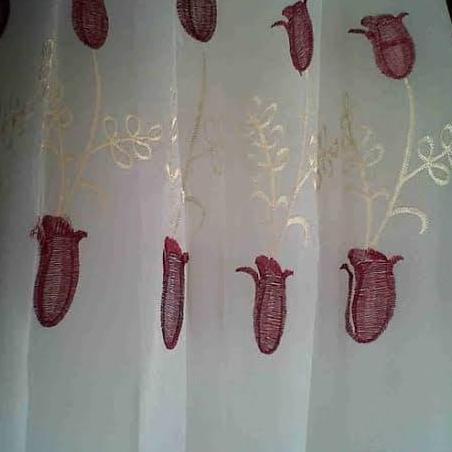 Ready Vitrase Sifon Bordir - Gorden Vitrase - Vitrase import - Vitras jendel