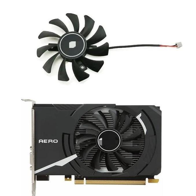 Fan Vga 75mm 2pin Universal zotac Msi Asus Gigabyte Sapphire