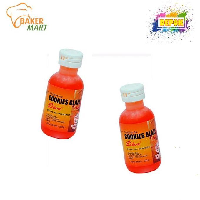 Diva Cookies  Glaze 100gr