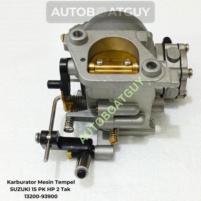 Karburator Mesin Tempel SUZUKI 15 PK HP 2 Tak 13200-93900