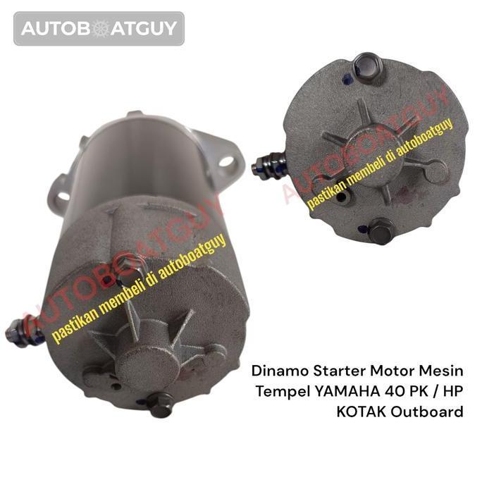 Dinamo Starter Motor Mesin Tempel YAMAHA 40 PK / HP Kotak Outboard