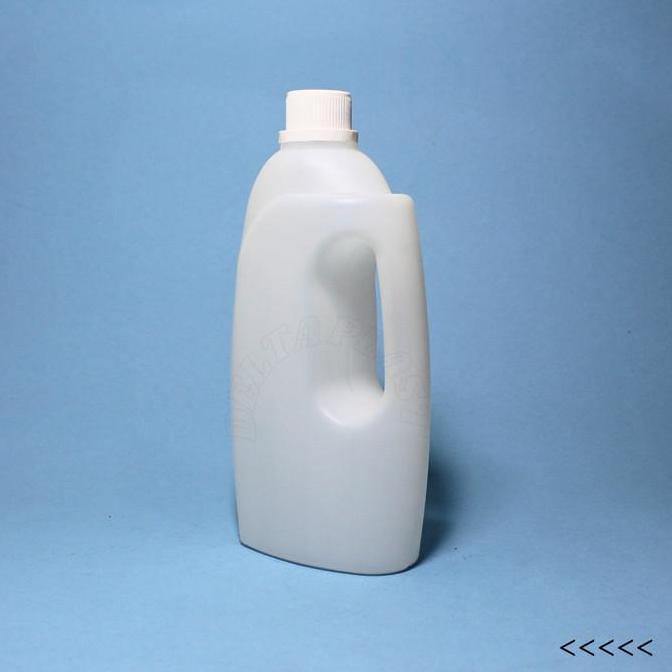 Jerigen 1 Liter Gagang Samping Bersegel Natural - / ONLY