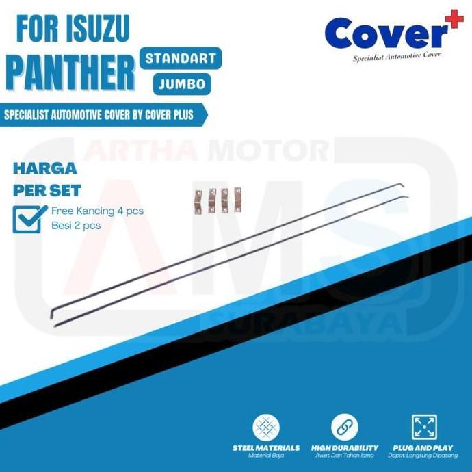 Cover Terpal Penutup Bak Mobil Pickup Pick Up Panther Jumbo GD 3Way Cover Terpal Tutup Bak Mobil Pic