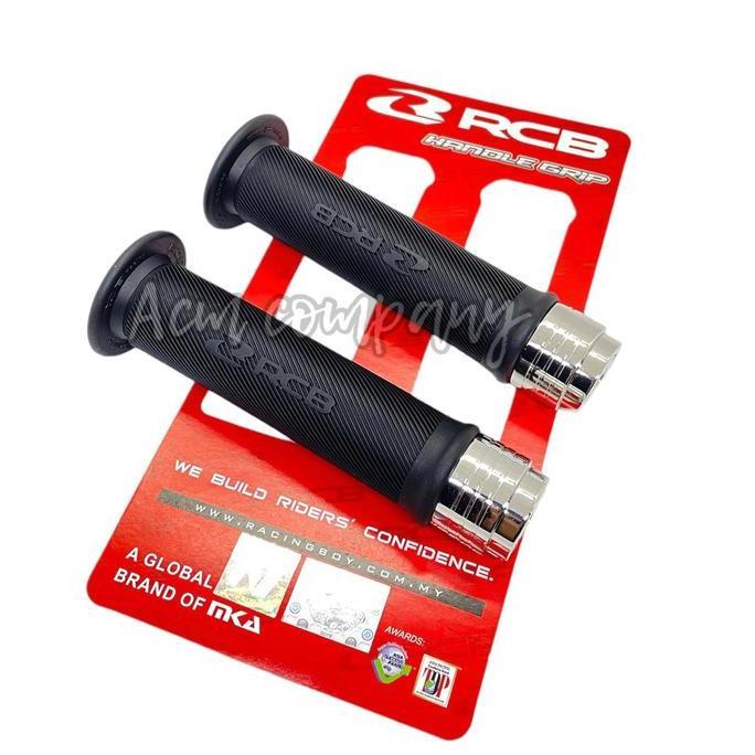 ACC VARIO160 PNP GRIP RCB ORIGINAL + JALU CROME STAINLESS ORIGINAL