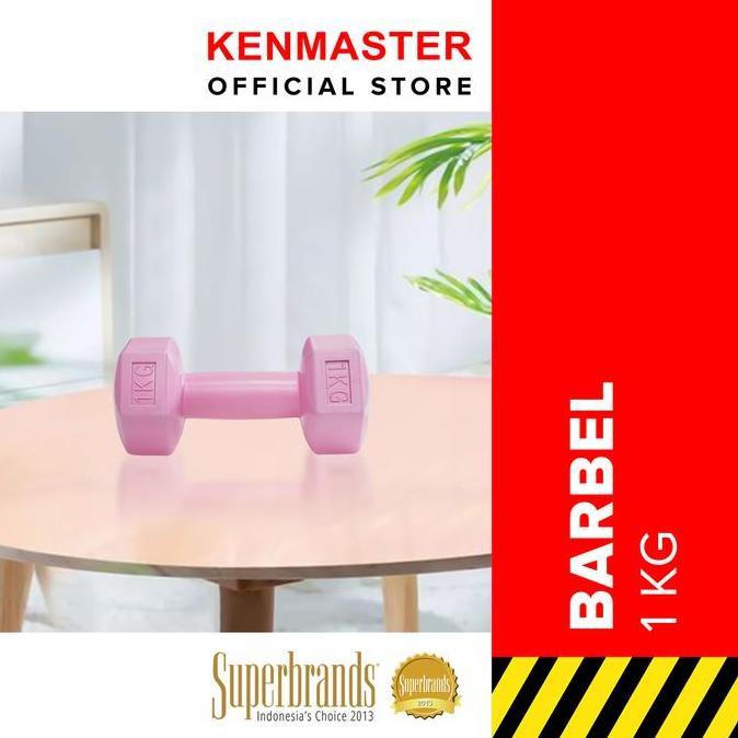 Dumbbell 1Kg / Barbel Mini / Barbel Wanita / Barbel - 1 Kilogram - 1 PCS - DUMB001