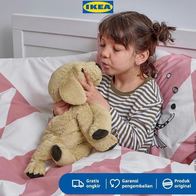 IKEA GOSIG Boneka Anjing Bahan Poliester 40 cm