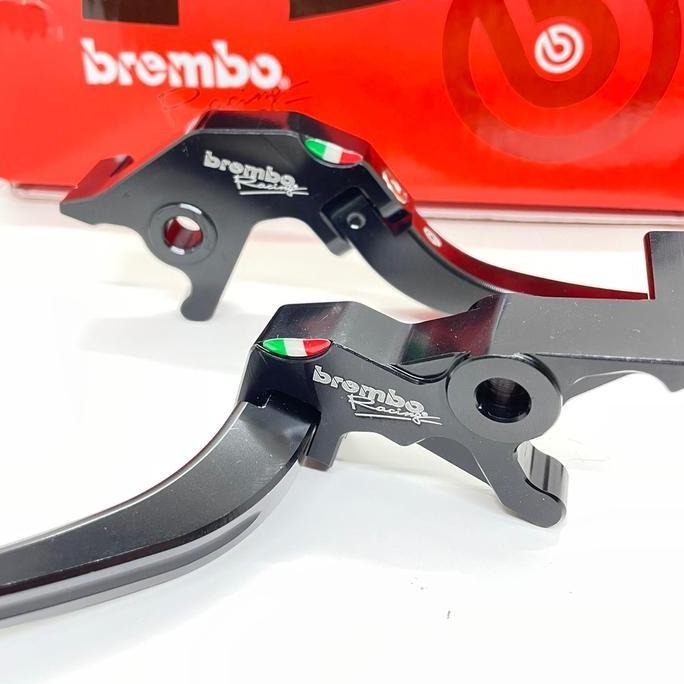 Handle Rem Set Brembo Full CNC Lipat Black Stylo ABS - Vario160 ABS - PCX 150 160 - Adv 150 160 - Mo