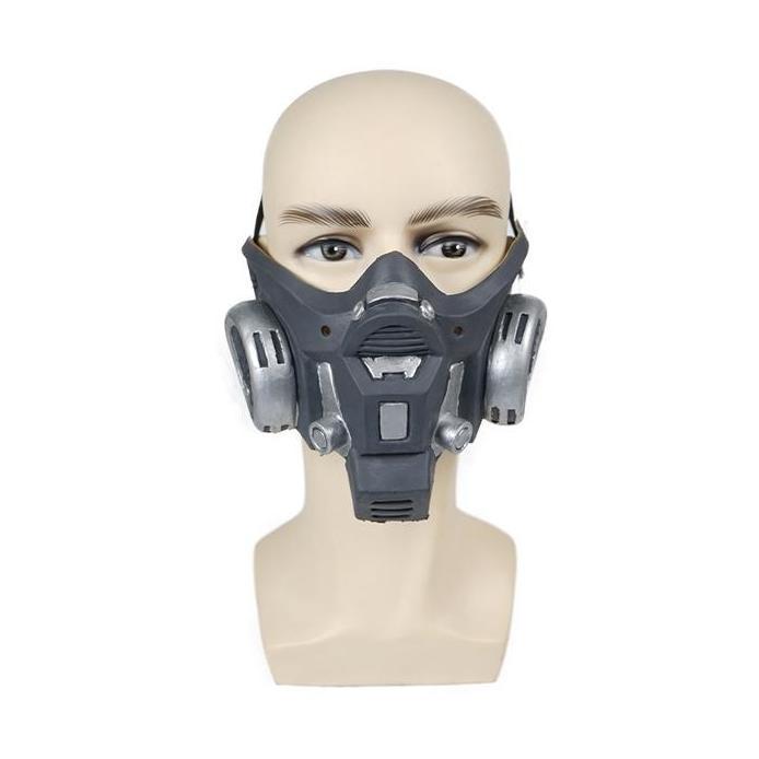 TOL-77 topeng gas supply latex karet halloween mask pesta setan hantu