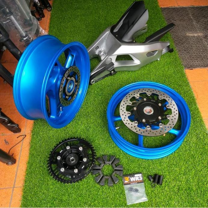 Ready VELG LEBAR DELKEVIC LENGKAP ARM ZX25R CUSTOM PNP