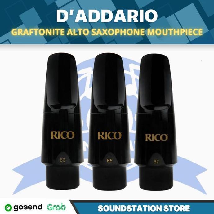 Rico Graftonite Alto Saxophone Mouthpiece | Mouthpieces Sax Original Asli