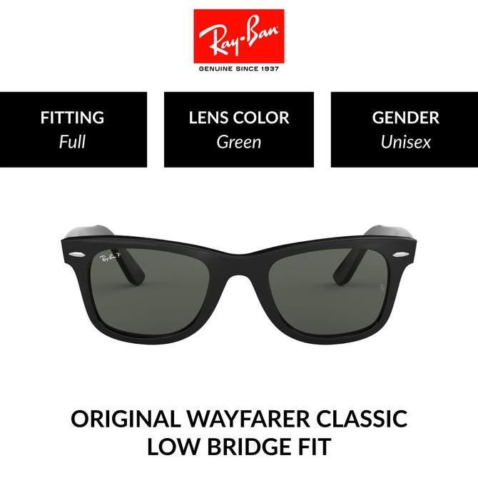 RAY-BAN WAYFARER POLARIZED | RB2140F 901/58 | Full Fitting