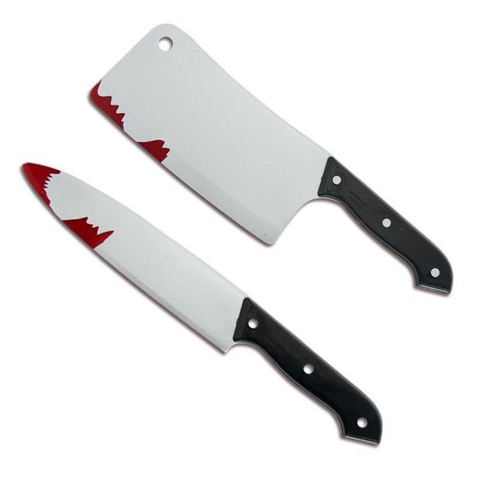 Pisau Mainan Golok Mainan untuk Prank Chucky Golok Jason Butcher