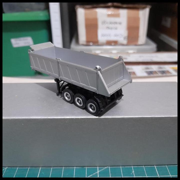 TERBARU HERPA SKALA 1:87 - BAK TRUCK SILVER TR35C 