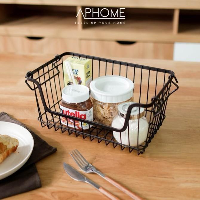 APHOME Rak Meja Serbaguna Rak Bawang Bumbu Rak Buah dan Sayuran HARSA