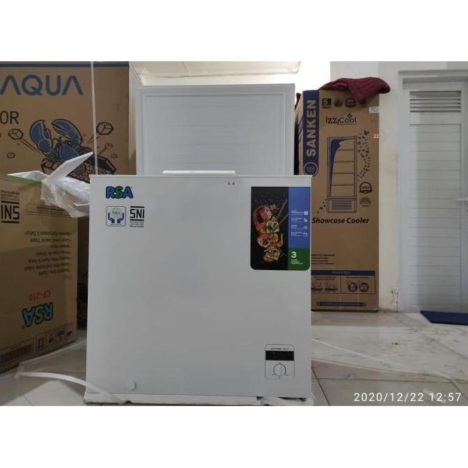 RSA CF 220 CHEST FREEZER BOX 220 L LEMARI PEMBEKU 220 LITER BY GEA
