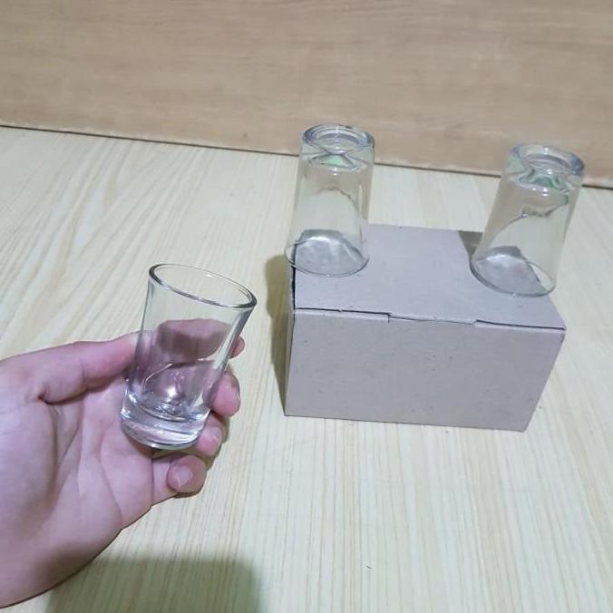 gelas loki langsing isi 6pcs