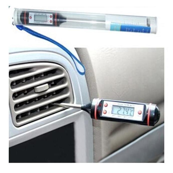 Termometer Jarum Stick Digital serbaguna AC, Daging, Masakan