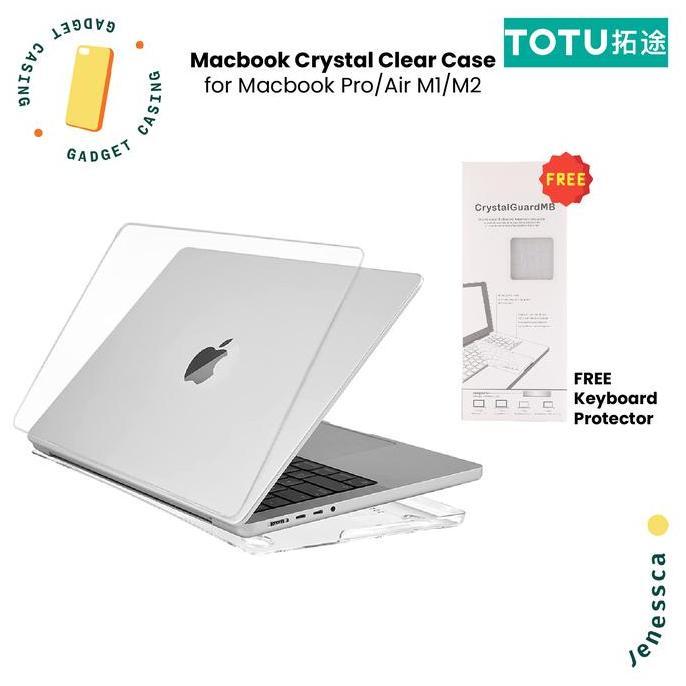 Macbook Clear Case for Macbook Pro 13" M1/M2/Macbook Air 13" M2 2022