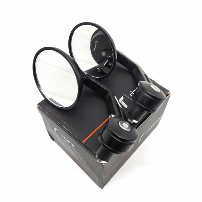 Spion Jalu Bulat Rizoma-Bar End Mirror Bulat Rizoma Universal Original Dan Terpercaya