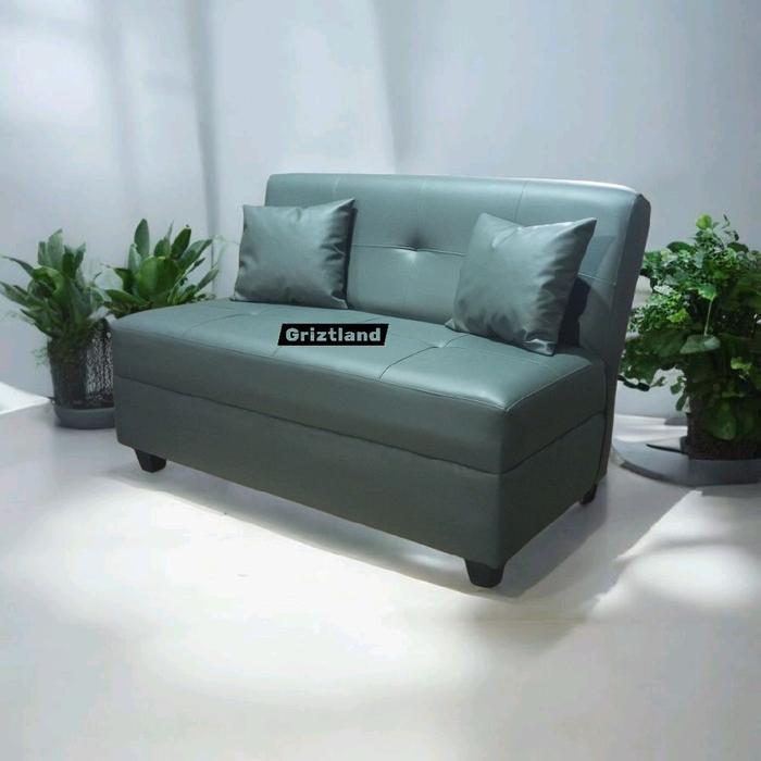 sofa minimalis 2 seater kursi tamu