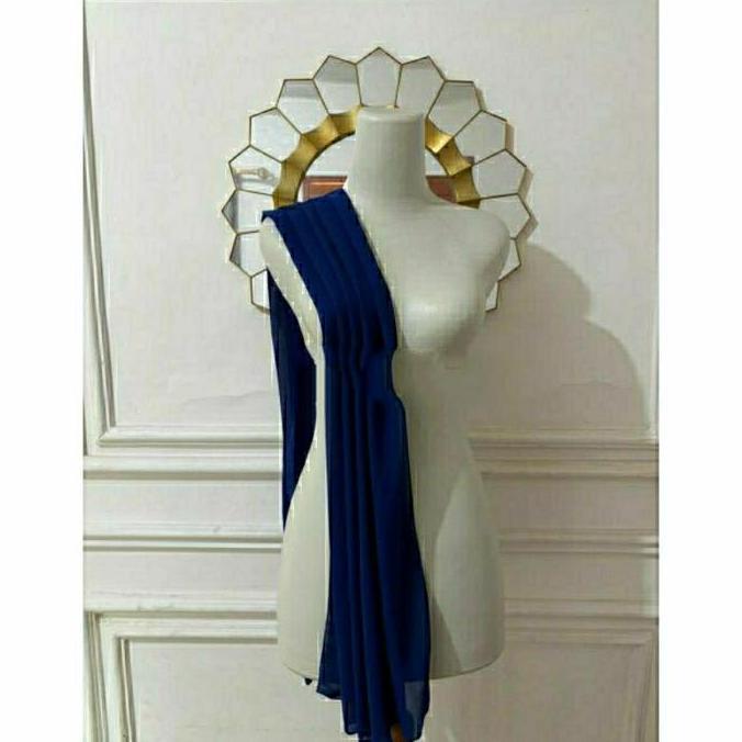 TERMURAH!!! Selendang Kebaya Polos Ceruty Baby doll | Aksesories Kebaya Selendang Lepas Pasang | Sla