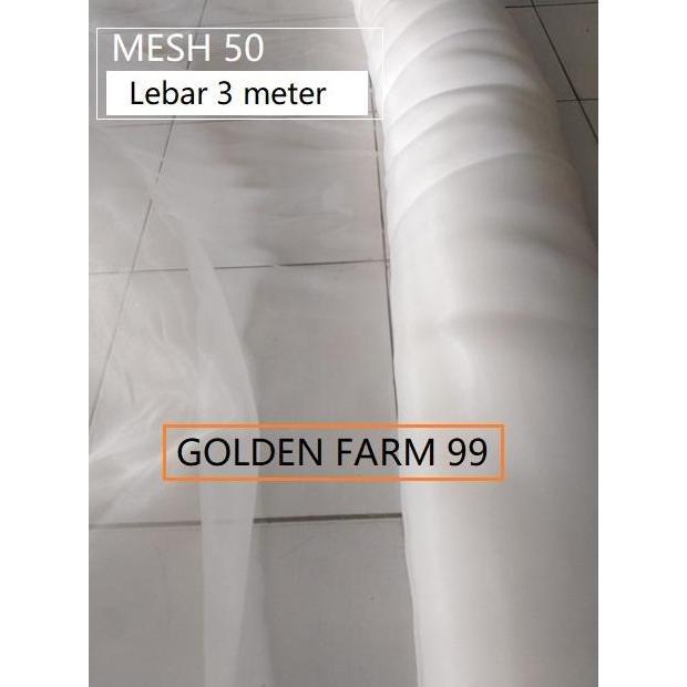 Jual insect net mesh 50 lebar 3 meter harga terjangkau