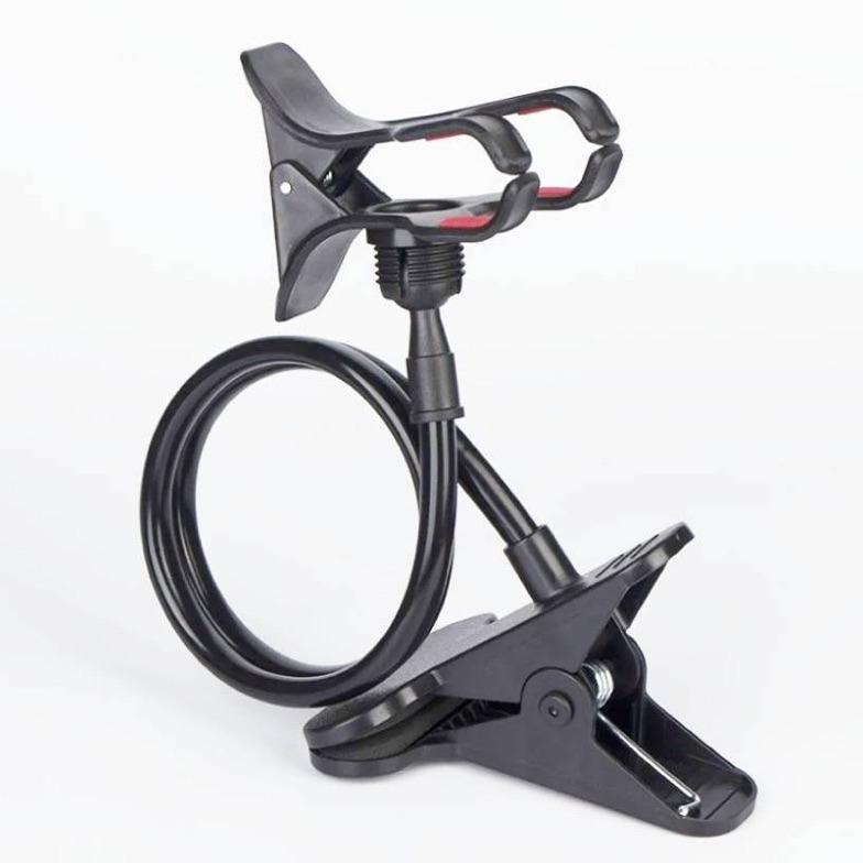 new lazypod stand ranjang lantai meja dudukan hp jepit phone holder