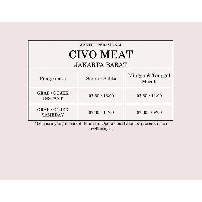 Pork Belly Samcan Daging Babi Import 500gr