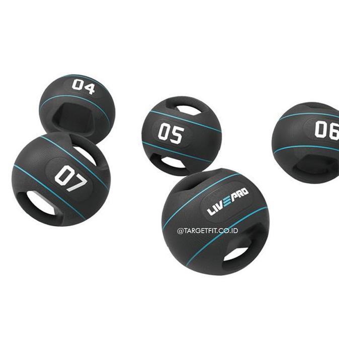 LIVEPRO DOUBLE GRIP MEDICINE BALL