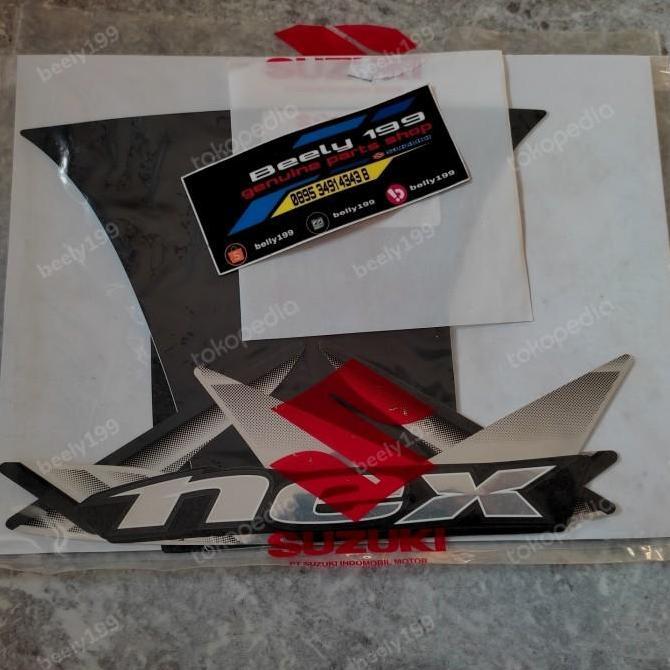 Striping Suzuki Nex Striping Suzuki Nex Elegant Black 2018 Matt