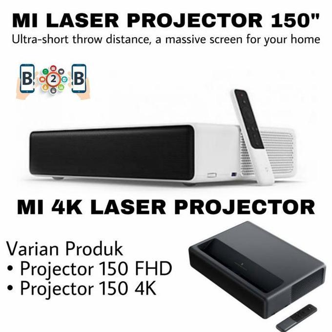 NEW Mi LASER PROJECTOR 4K / FHD - Mi 4K Laser Projector 150" Full HD
