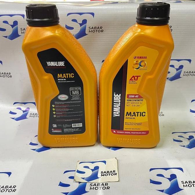Ready Oli Yamalube Matic 800ml - Original Yamalube