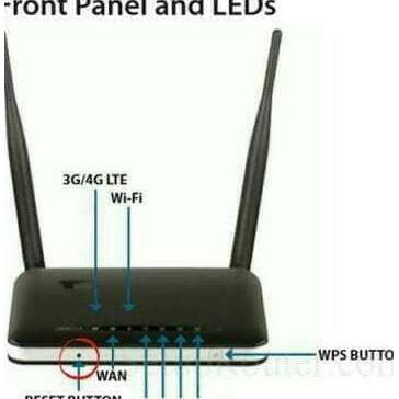 TERBARU - Router 3G 4G D-Link DWR-116 Update Terbaru Share USB Modem to Wifi
